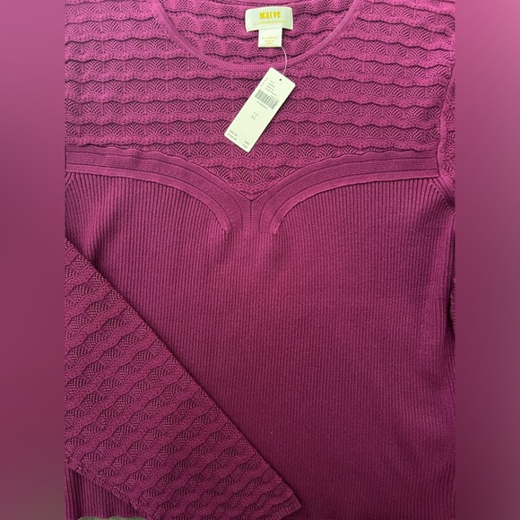 Maeve Anthropologie Ribbed Knit Sweater XL NWT - Picture 6 of 9